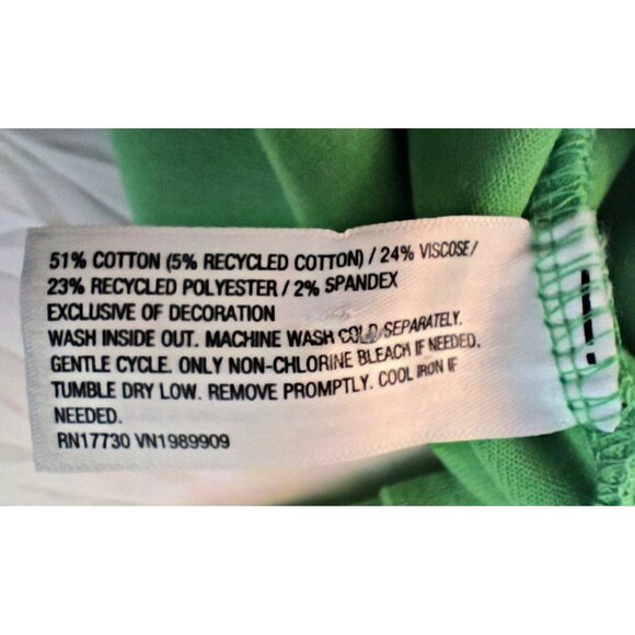 JoyLab Cropped Fit Cardigan Sweatshirt Womens XS Loose Fit Casual Comfy Green - Picture 10 of 12